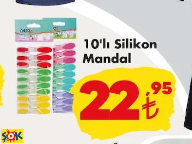 10'LI SİLİKON MANDAL 10'LI SİLİKON MANDAL